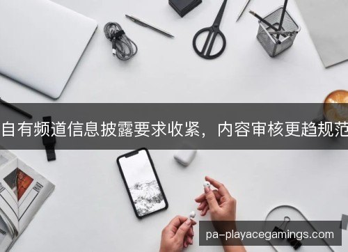 自有频道信息披露要求收紧,内容审核更趋规范 自有频道信息披露要求收紧,内容审核更趋规范